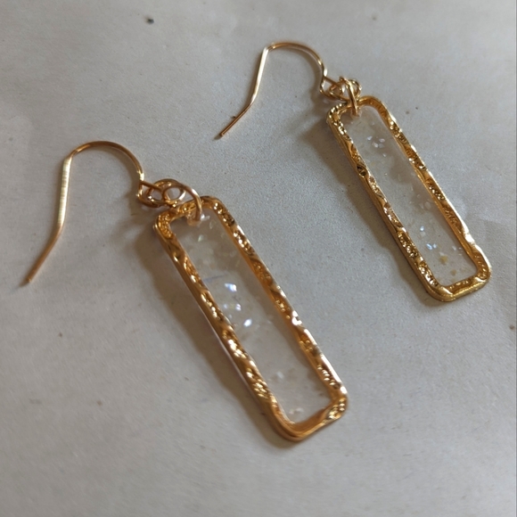 Earrings - Dangling Resin - Picture 1 of 2